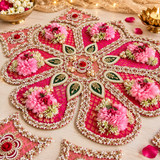 Pink city Rangoli