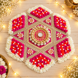 Gulabi Rangoli
