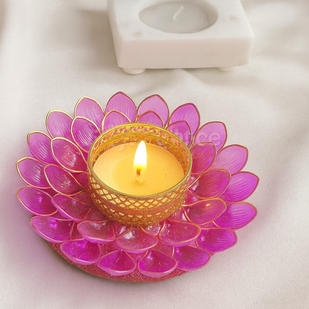 Lotus T light Pack of 10