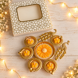 Mayur Urli Candle Gift box