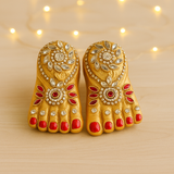 Handcrafted Maa Laxmi Charan