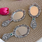 Antique Silver Mirror Pack of 10
