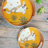 Beautiful Pichwai Tray set