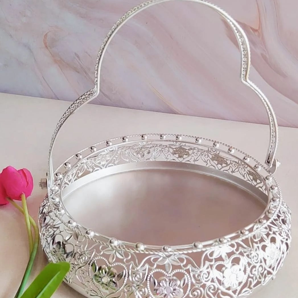 Luxury Silverware Basket