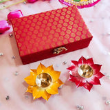 Lotus Diya Gift Box