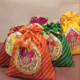 Lehariya Gota Patti Potli pack of 10