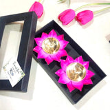 Lotus brass Diya Gift Set