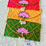 Banarsi Lotus Envelope pack of 10
