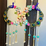 Exclusive Peacock Hanging Pair