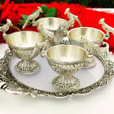 German Silver Tray set