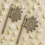 German Silver Pankhi Pair