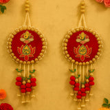 Ganpati Shubh Labh Hanging Pair