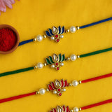 Lotus Rakhi pack of 3