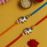 Mini Elephant Rakhi Set of 2