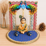 Ladoo Gopal & Ganpati Singhasan