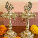 Mayur Panchmukhi Deepak Pair Gift box