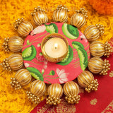 Pichwai T light Holder