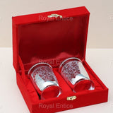 German Silver Glass Set
