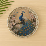Mayur German Silver Tray