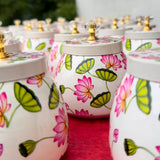 Floral Gift Jar