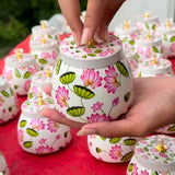 Floral Gift Jar