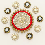 Pearl Work Rangoli