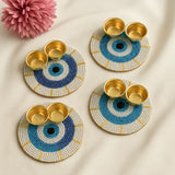 Evil Eye Kumkum Platter Pack of 10