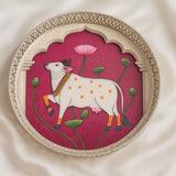 German Silver Pichwai Tray