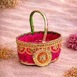 Handcrafted Palm Leaf Basket