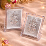 Shubh Ganesh Silver Frame Pack of 10