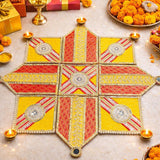 Utsav Colorful Rangoli Mat
