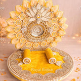 Yellow Radiance Singhasan