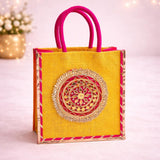 Jute Gift Bag pack of 10