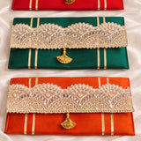 Pearl Satin Clutch pack of 10