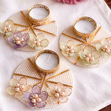 Resin Pearl T light pack of 10