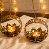 Lotus T light Holders