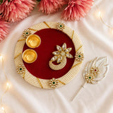 Kumkum Puja Plate