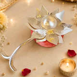 German Silver Diya