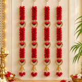 Madhu Floral Hanging pack of 10