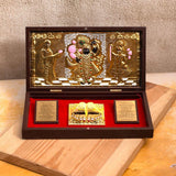 Gold Plated Puja Box