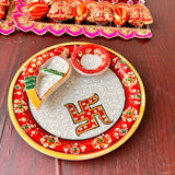 Marble Puja Plate