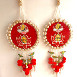 Ganpati Shubh Labh Hanging Pair