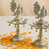 Mayur Panchmukhi Deepak Pair Gift box