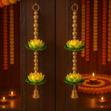 Elegant Decor Lotus Hanging Pair