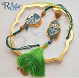 Natural Agate stone Rakhi