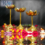 Dazzling Lotus T light Holders