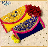 Ethnic Gota Patti work Clutch pack of 5