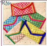 Ethnic Gota work Clutch pack of 5