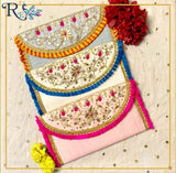 Ethnic Gota Patti work Clutch pack of 5