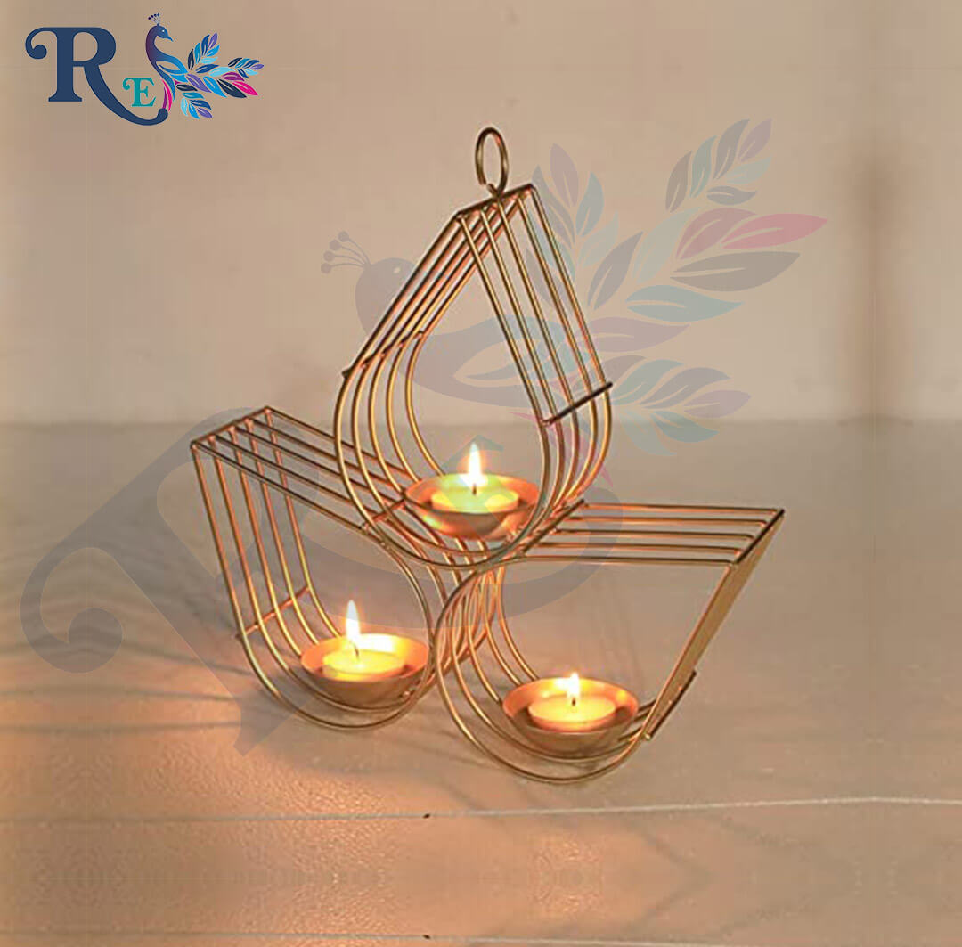 Metal t light holder discount